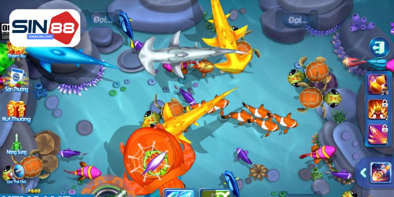 Chơi game bắn cá trên H5 hốt bạc khủng