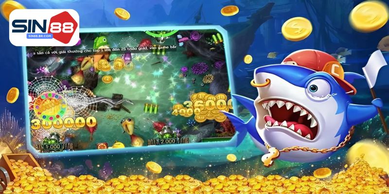 Cách chơi bắn cá online SIN88 đổi thưởng