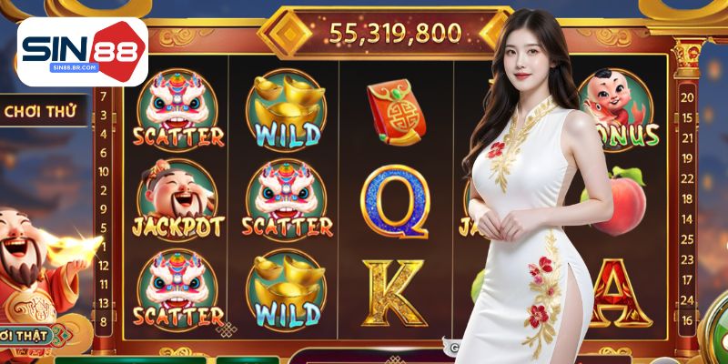 Kho tàng game nổ hũ tiền về như hũ trên SIN88