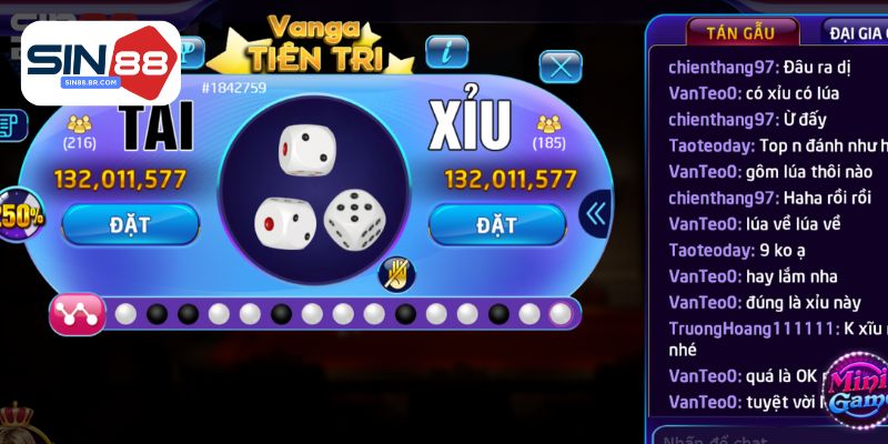 Đôi nét về tài xỉu online tại nhà cái uy tín SIN88